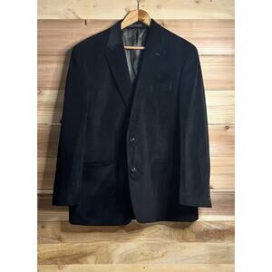 Lauren Ralph Lauren Blazer 44R Black 100% Wool Sport Coat Men’s
